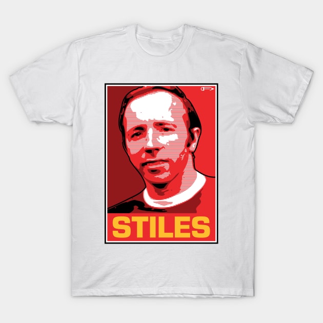 Stiles - MUFC T-Shirt by David Foy Art